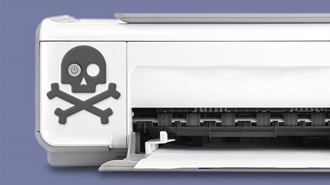 printer te rap kapot